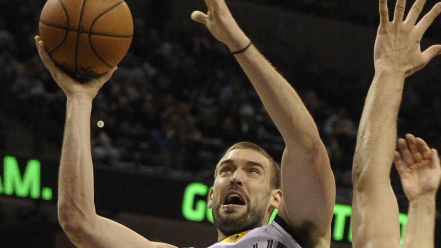 Marc Gasol, imbatible.