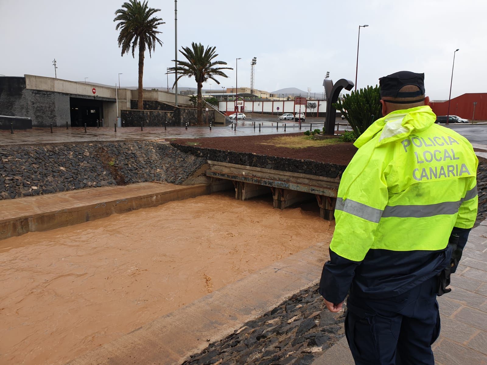 Lluvia en Fuerteventura