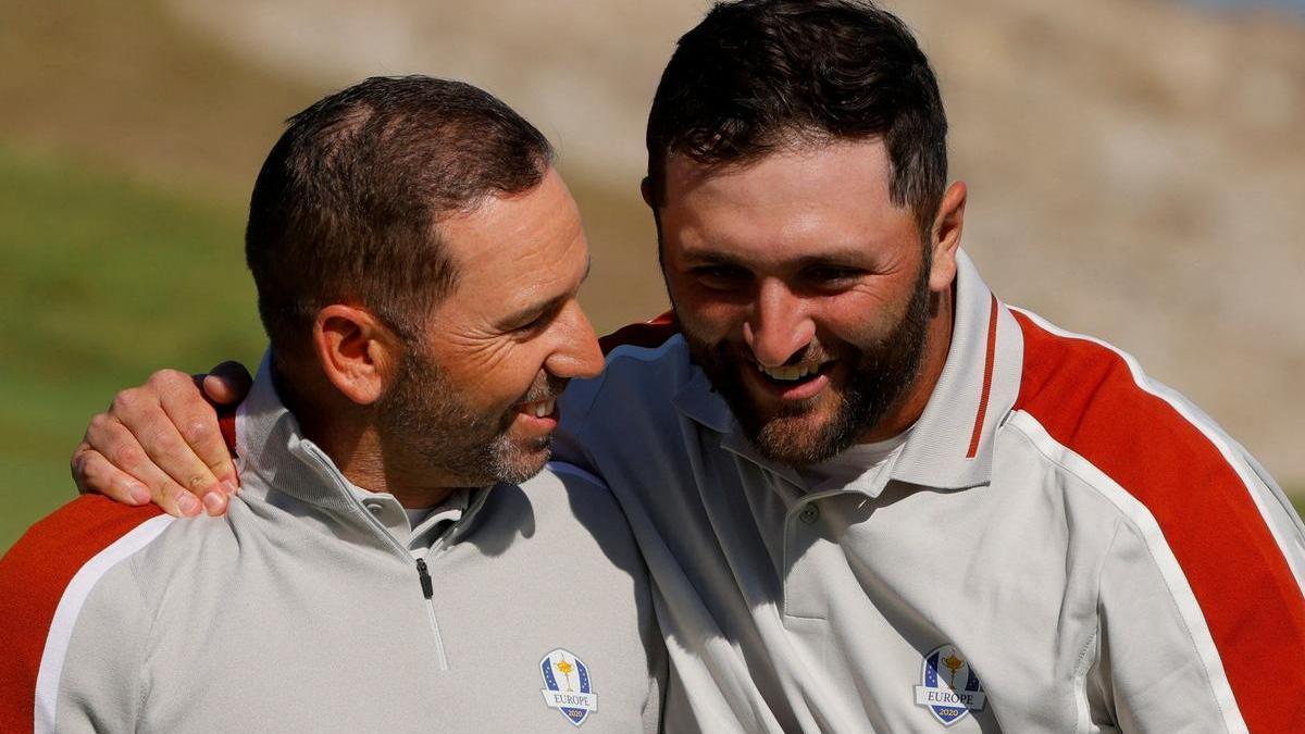 Jon Rahm y Sergio García