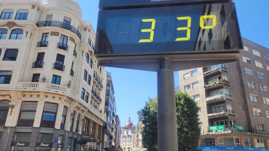 Asturias se achicharra de calor, con temperaturas de hasta 35 grados (pero las lluvias vuelven el fin de semana)