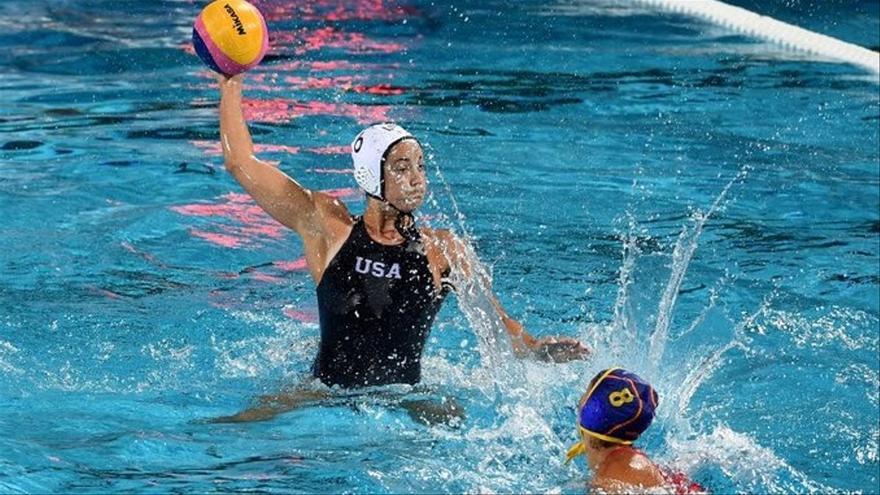 España se queda a medias y naufraga ante la poderosa EEUU en los cuartos del Mundial de waterpolo femenino