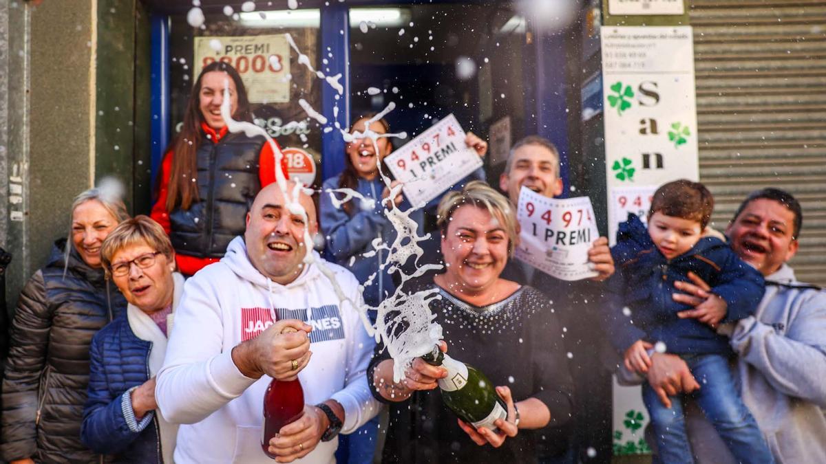 Celebraciones por el sorteo de El Niño