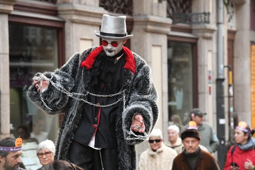 El desfile partió de la plaza de Lugo y finalizó en María Pita.