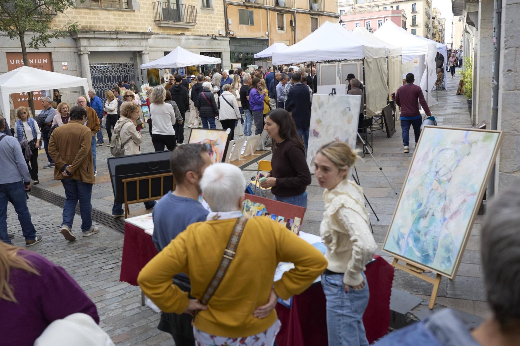 Les fotos de la Fira del dibuix i la pintura de Girona