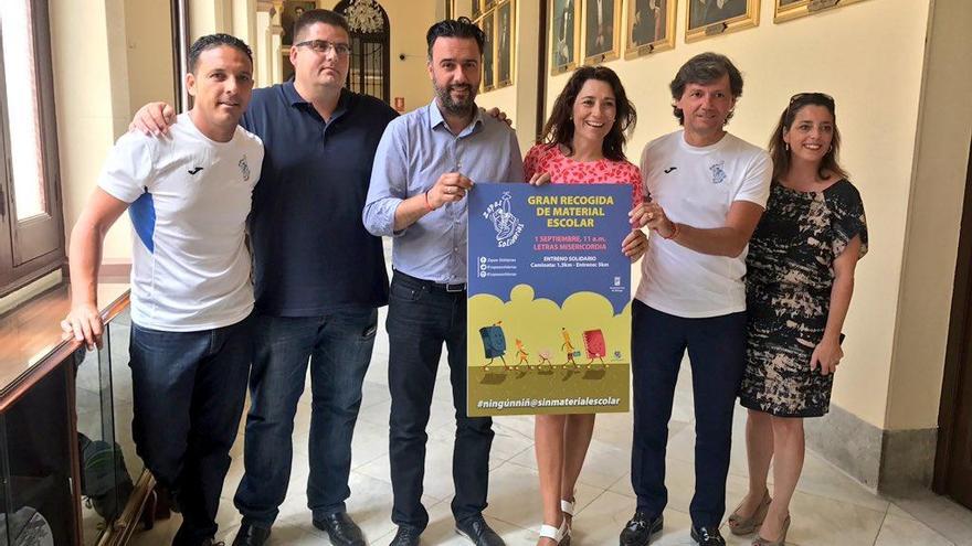 Un &#039;Entreno Solidario&#039; para que ningún niño empiece el curso sin material escolar