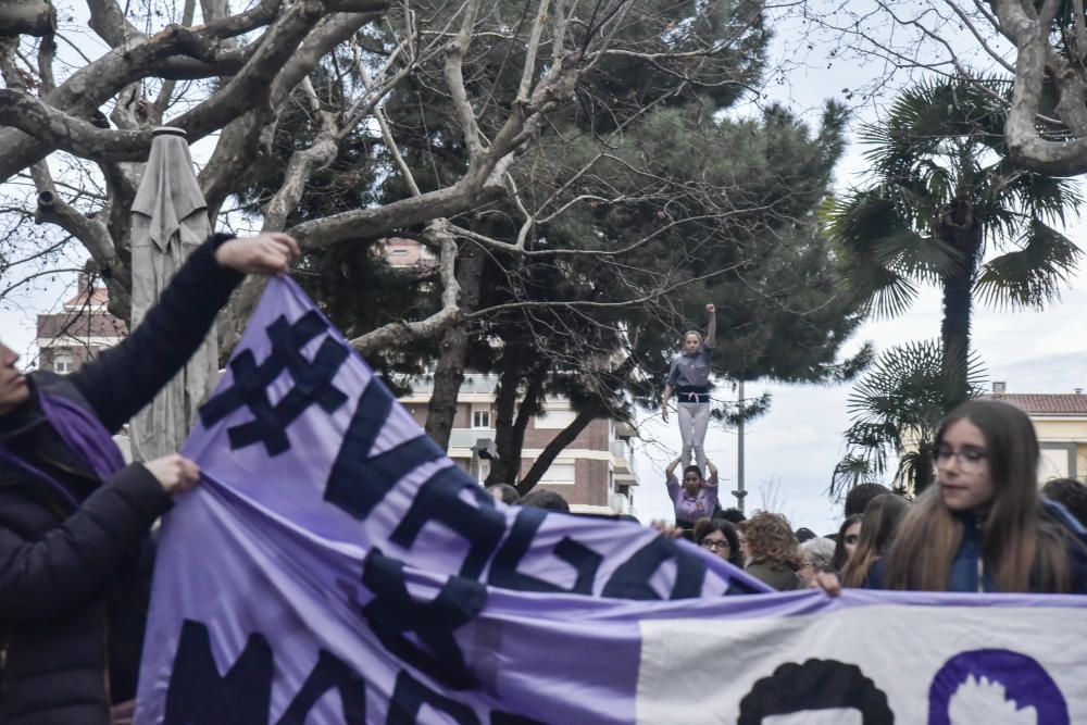 Manifestació feminista del 8M a Manresa