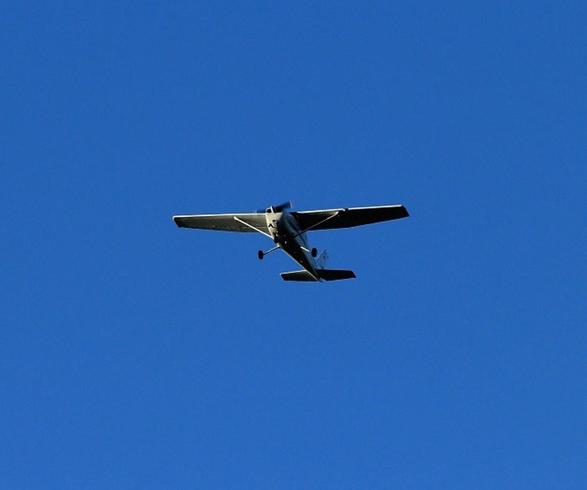 Una avioneta, en una imagen de archivo.