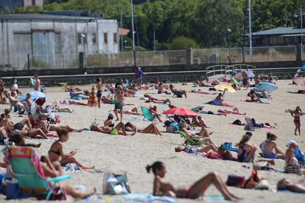 Así vivieron los arousanos el Día de Galicia.