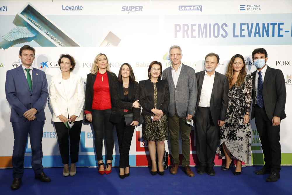 Photocall de los invitados a la gala de los Premios Levante-EMV 2021