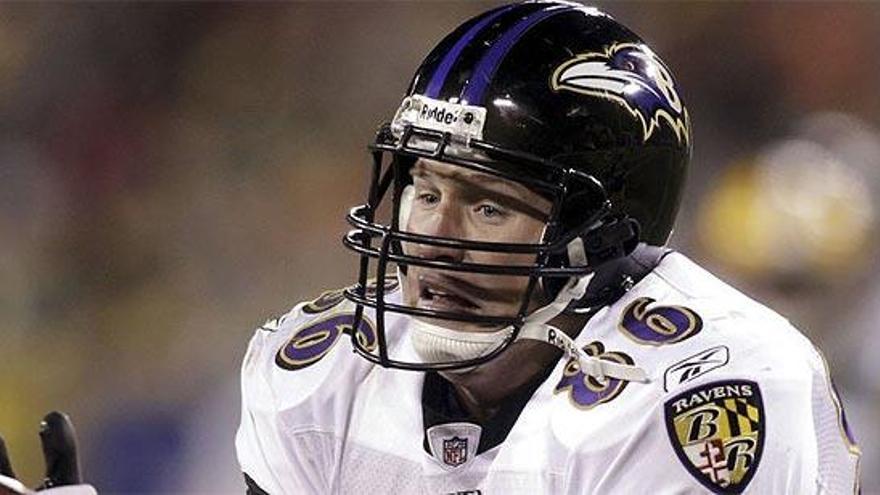 Todd Heap, e una imagen de archivo.