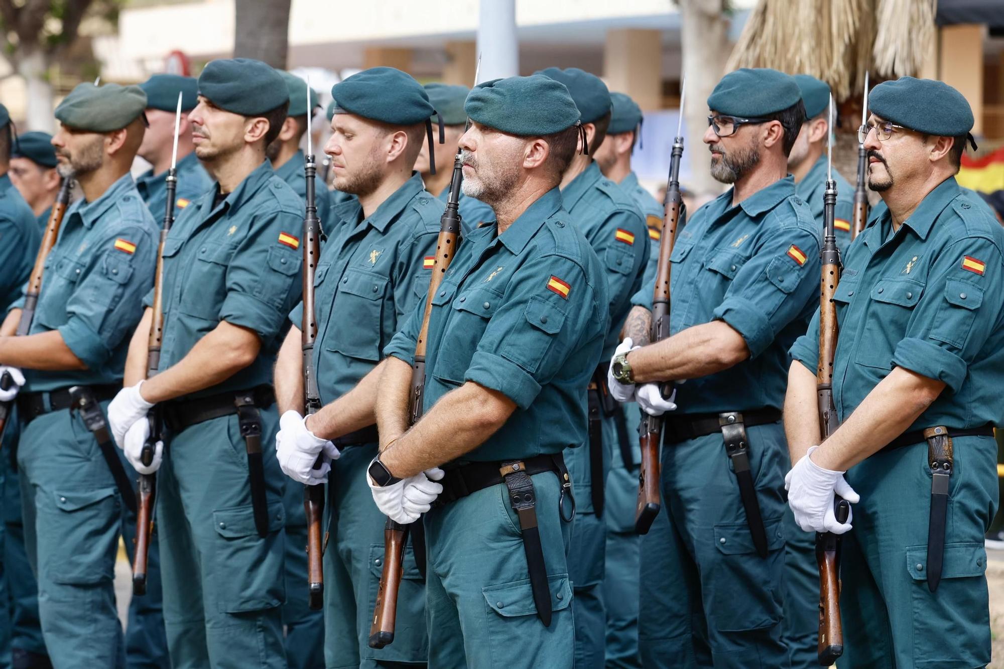 Celebración del dia de la Hispanidad en Cullera