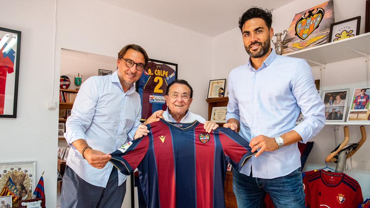 Iborra, en su presentación con el Levante