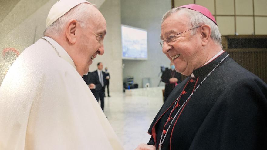 El Obispo de Mallorca, recibido por el papa Francisco en Vaticano