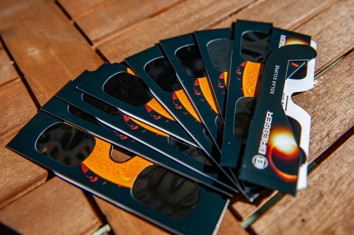 Para ver el eclipse se precisaban unas gafas homologadas