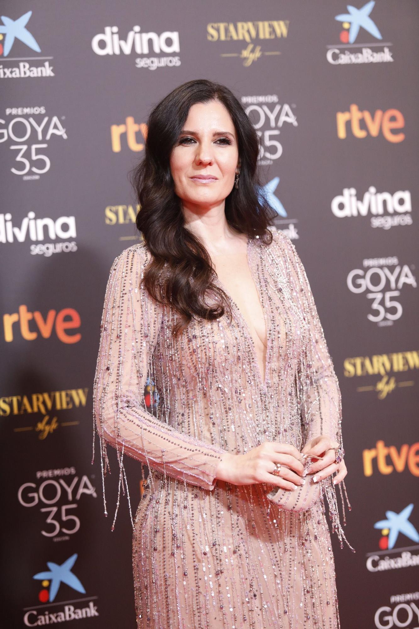 Alfombra roja de la gala de los Goya 2021 en Málaga