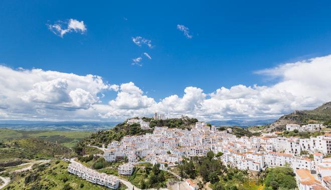 Vista de Casares, Málaga