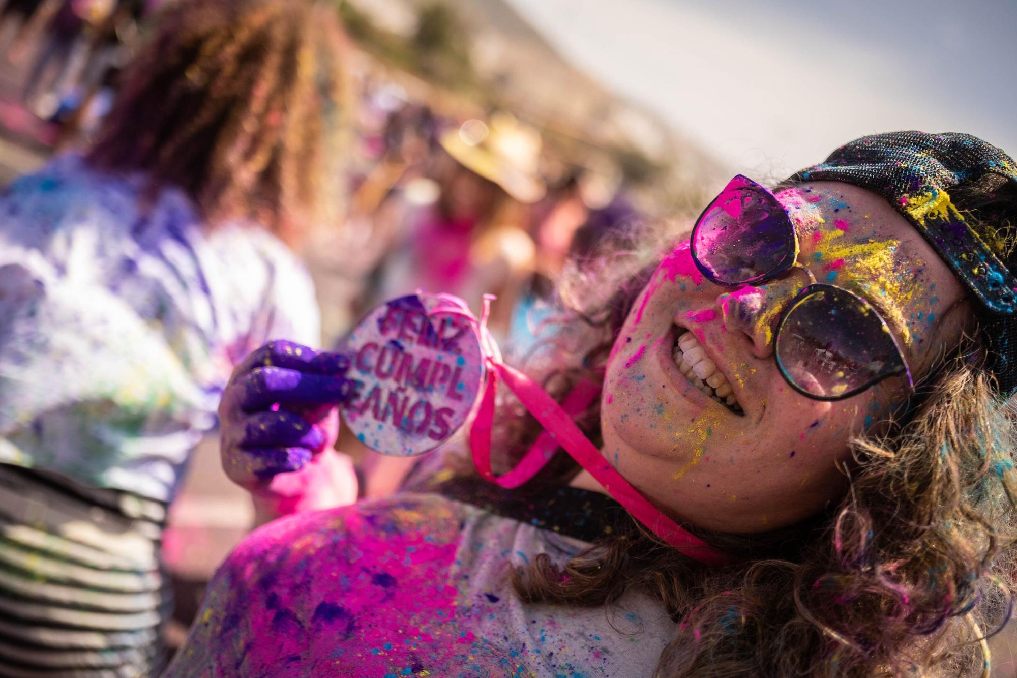 Celebración del Holi en Adeje