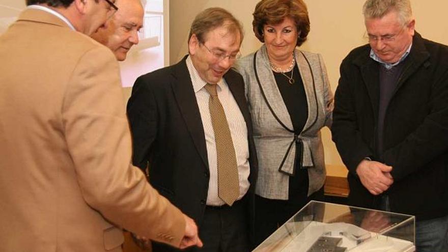 Imagen de archivo de la presentación de la maqueta del Centro Sanitario Integrado de Aspe.