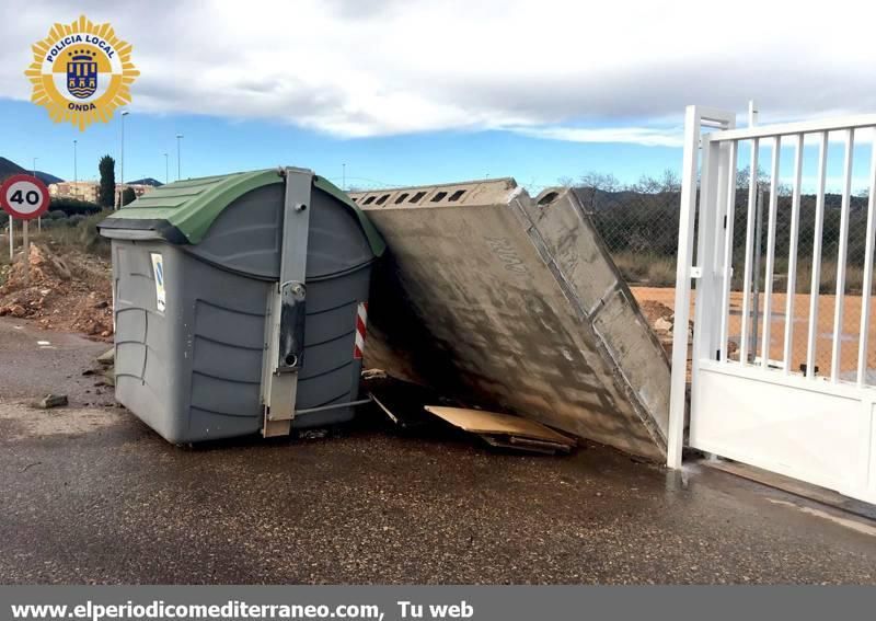 Vendaval en Castellón