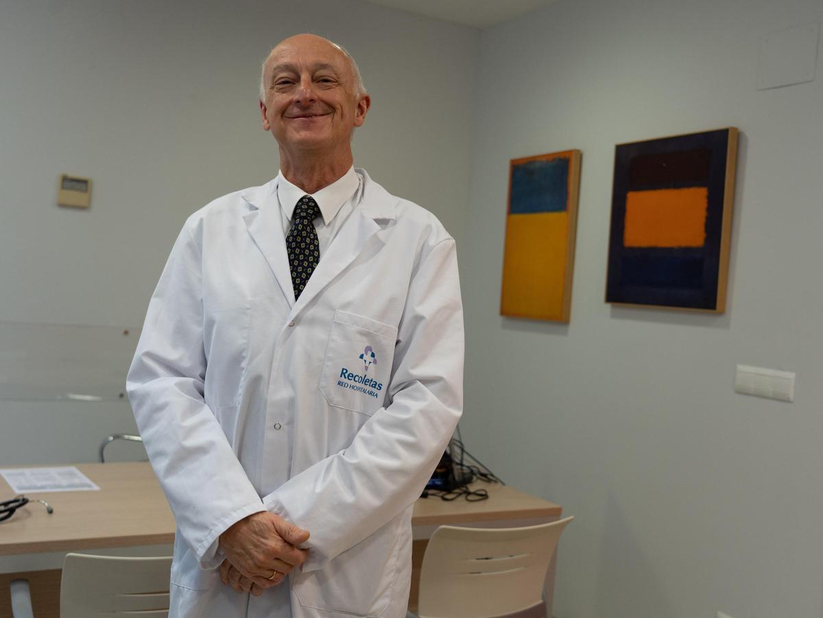 El doctor Guzmán Tamame González, especialista en Geriatría y Medicina Familiar y Comunitaria y máster en Gerontología
