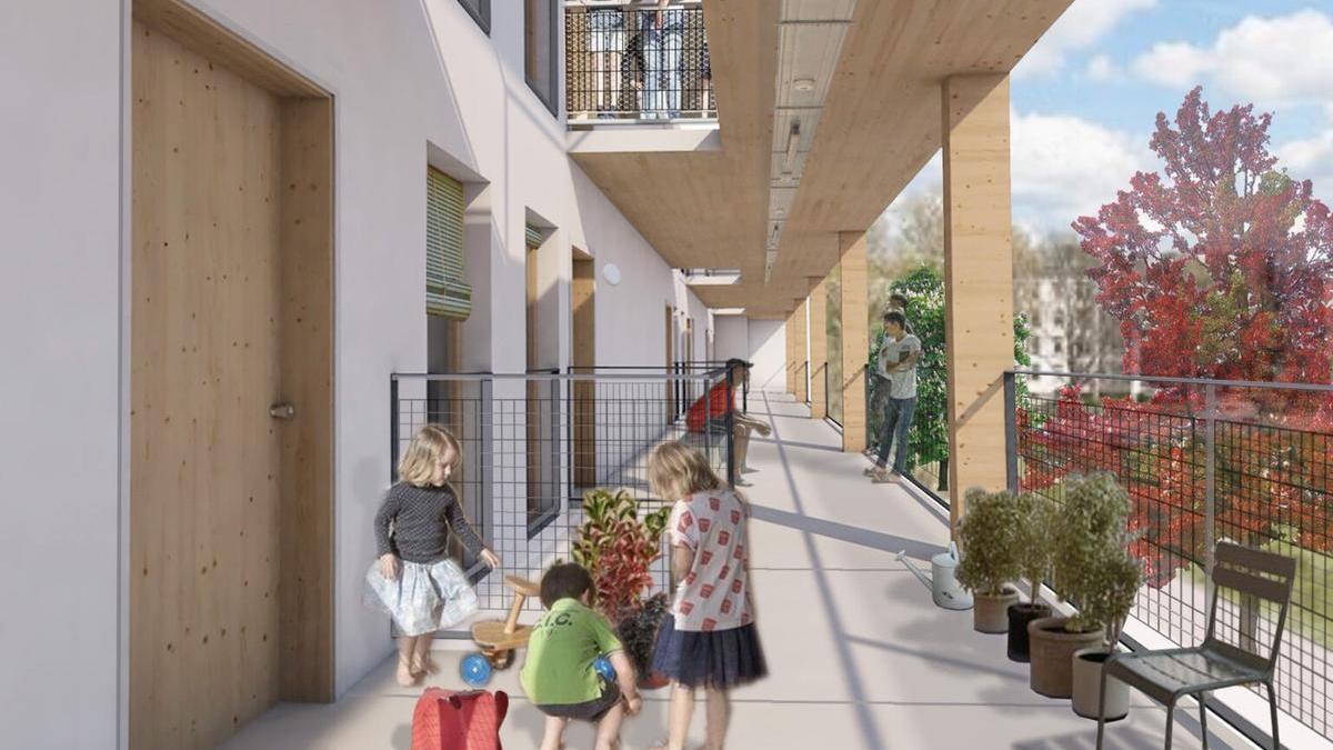 El Cairo, edificio de vivienda coperativa