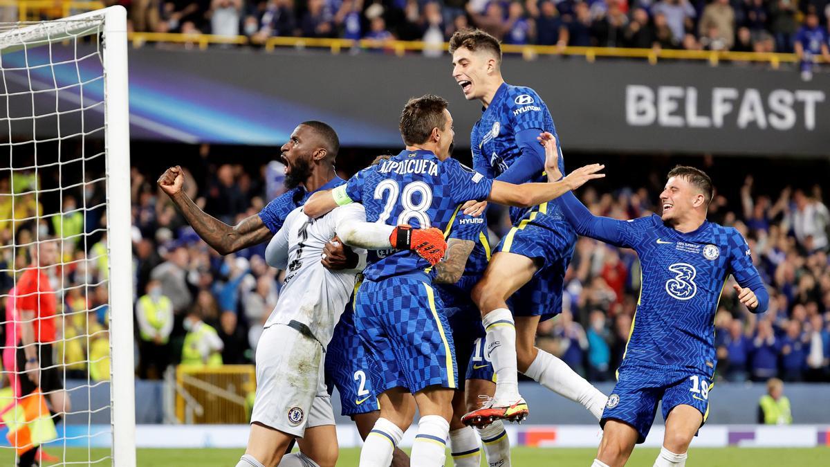 El Chelsea se impone al Villarreal en la final de la Supercopa de Europa