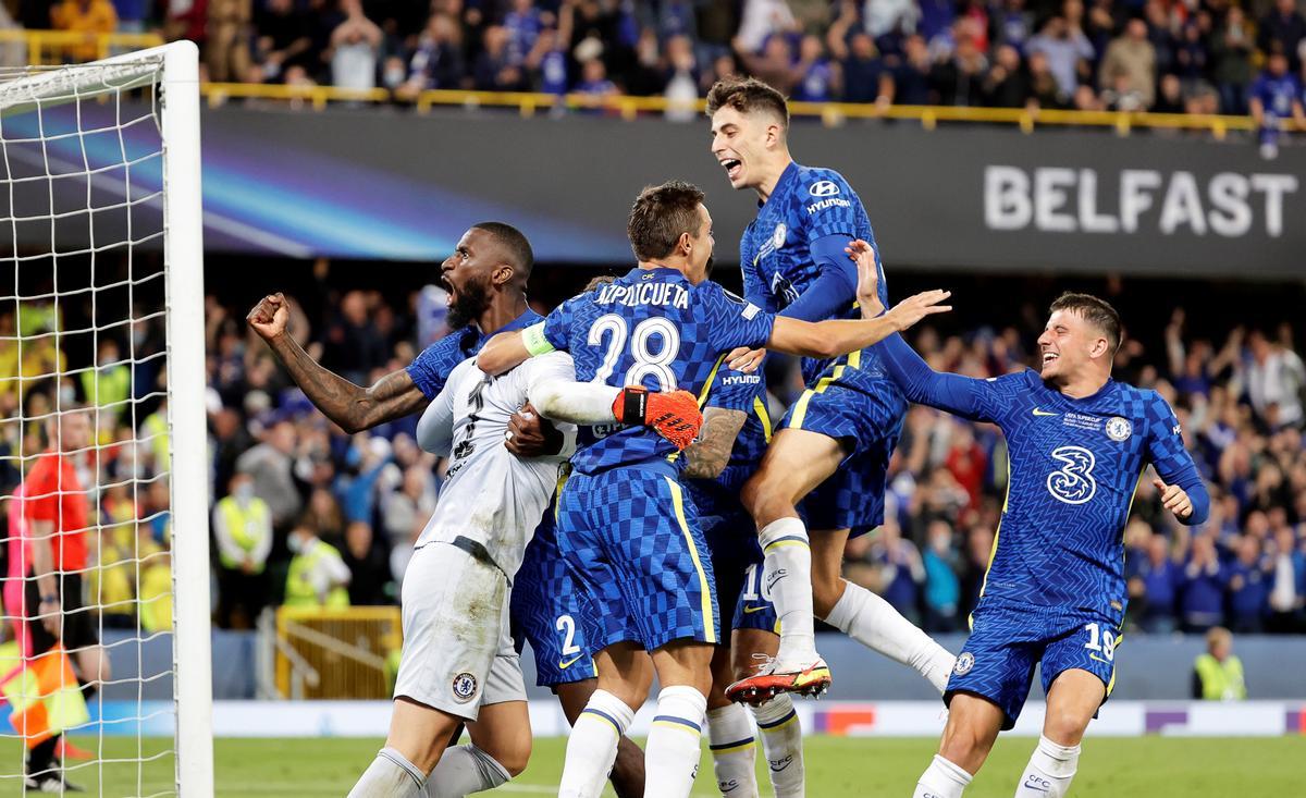 El Chelsea se impone al Villarreal en la final de la Supercopa de Europa