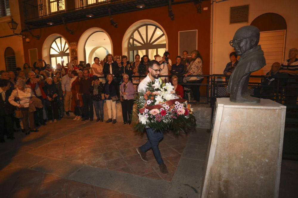 Homenaje al Padre Jaime en el Port de Sagunt.