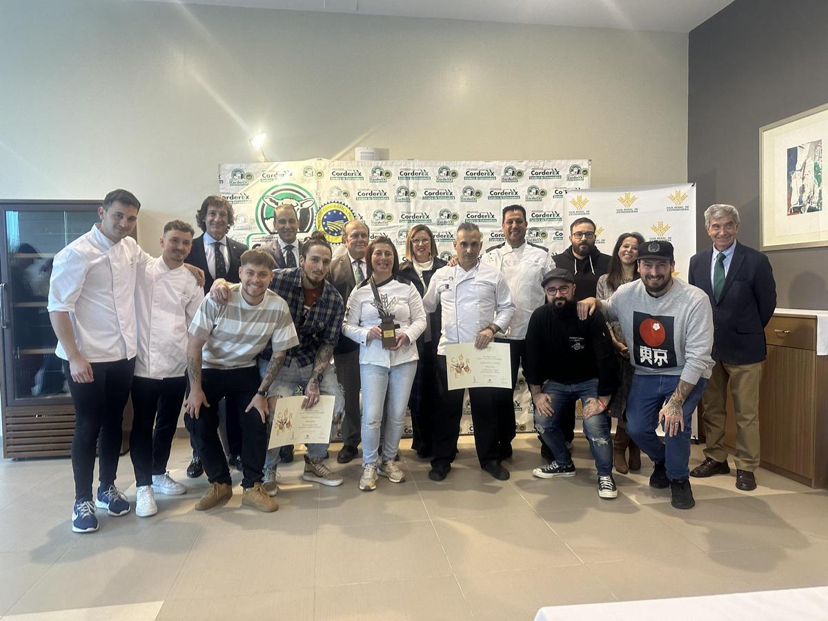 Participantes en el concurso de cocina Corderex.