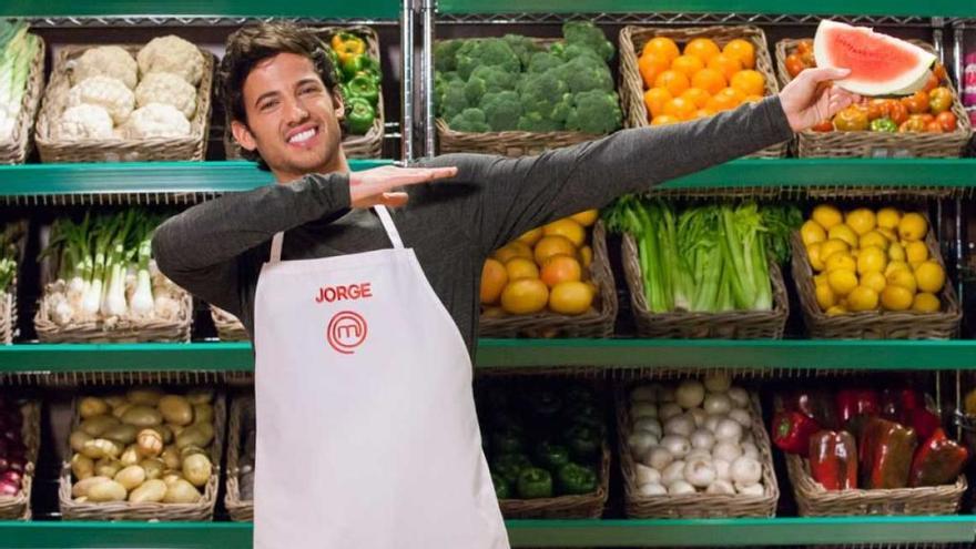 Jorge, durante su participación en MasterChef // LA 1