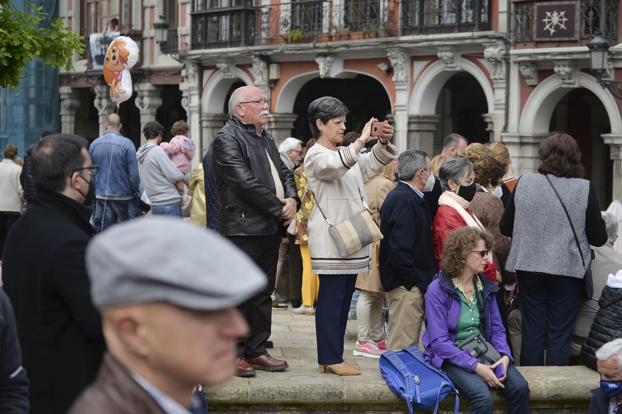 Inicio de las fiestas del Bollo de Avilés