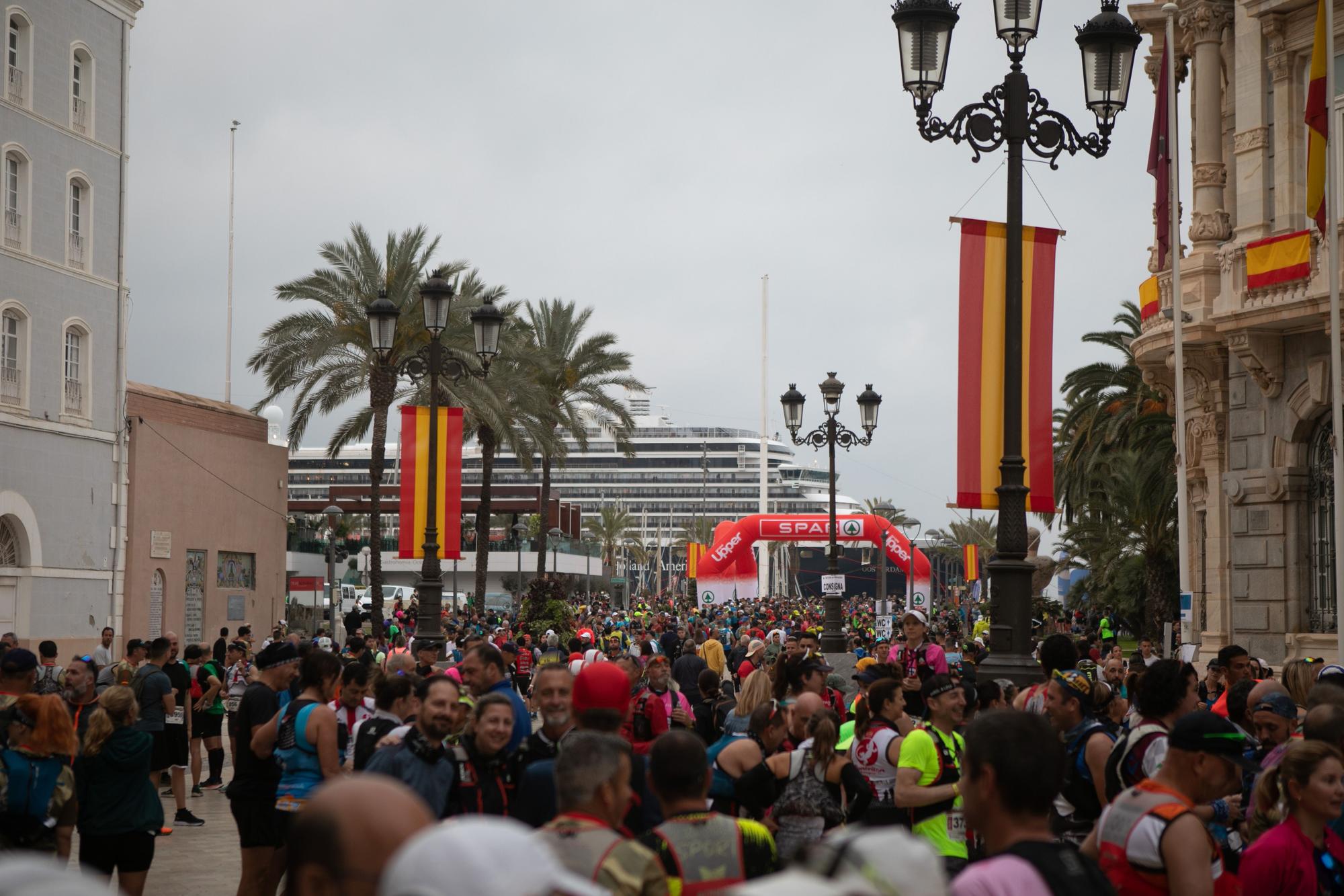 Ambiente previo a la salida de la Ruta de las Fortalezas