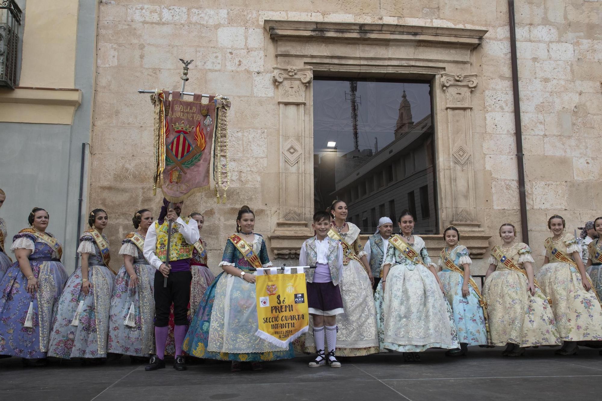 Las mejores imágenes de la entrega de premios de las fallas de Alzira