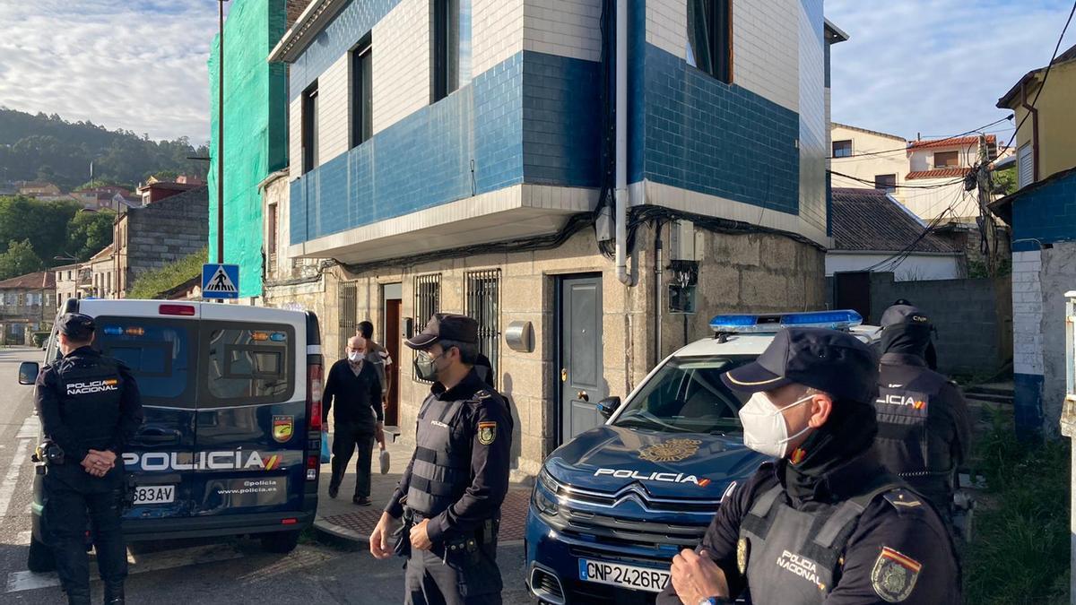 Operación antidroga en Vigo, Pontevedra y Poio