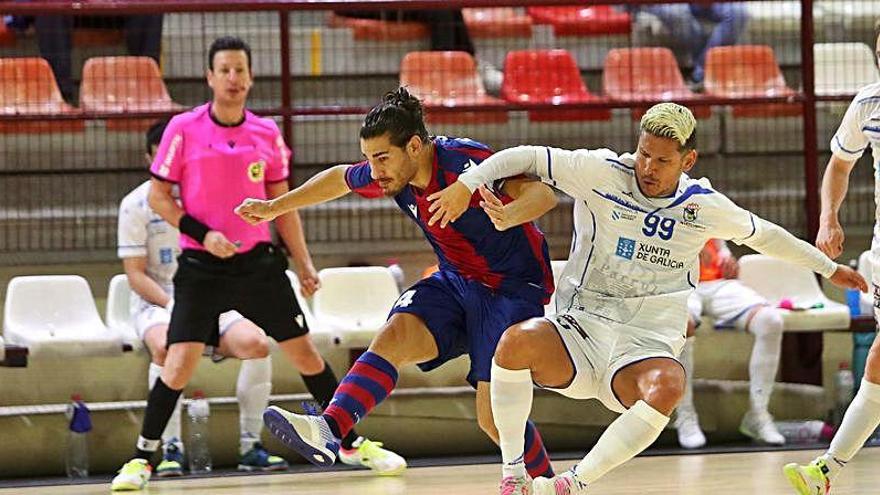 Partido del Levante UD FS en Paterna ante su afición.