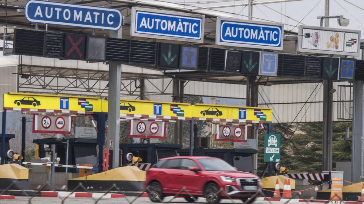 Peatge de Castellbell/Sant Vicenç de l’autopista Terrassa-Manresa | ARXIU/OSCAR BAYONA