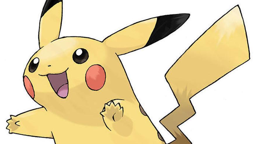 Pikachu, el más carismático de los Pokémon.