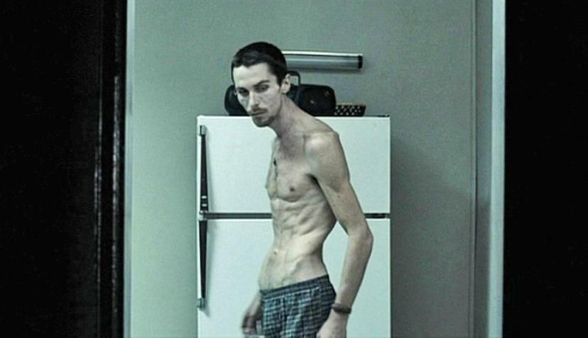 Christian Bale en 'El maquinista'