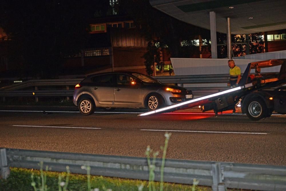 Accidente en el Corredor del Nalón