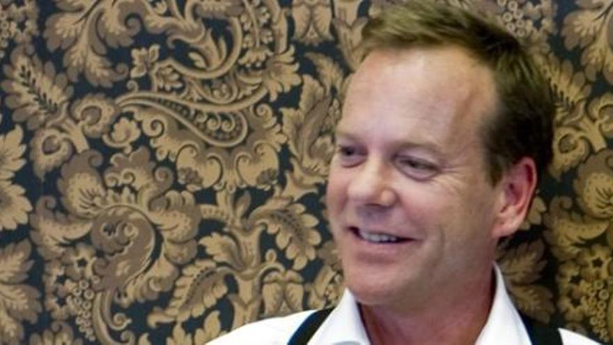 El actor Kiefer Sutherland.