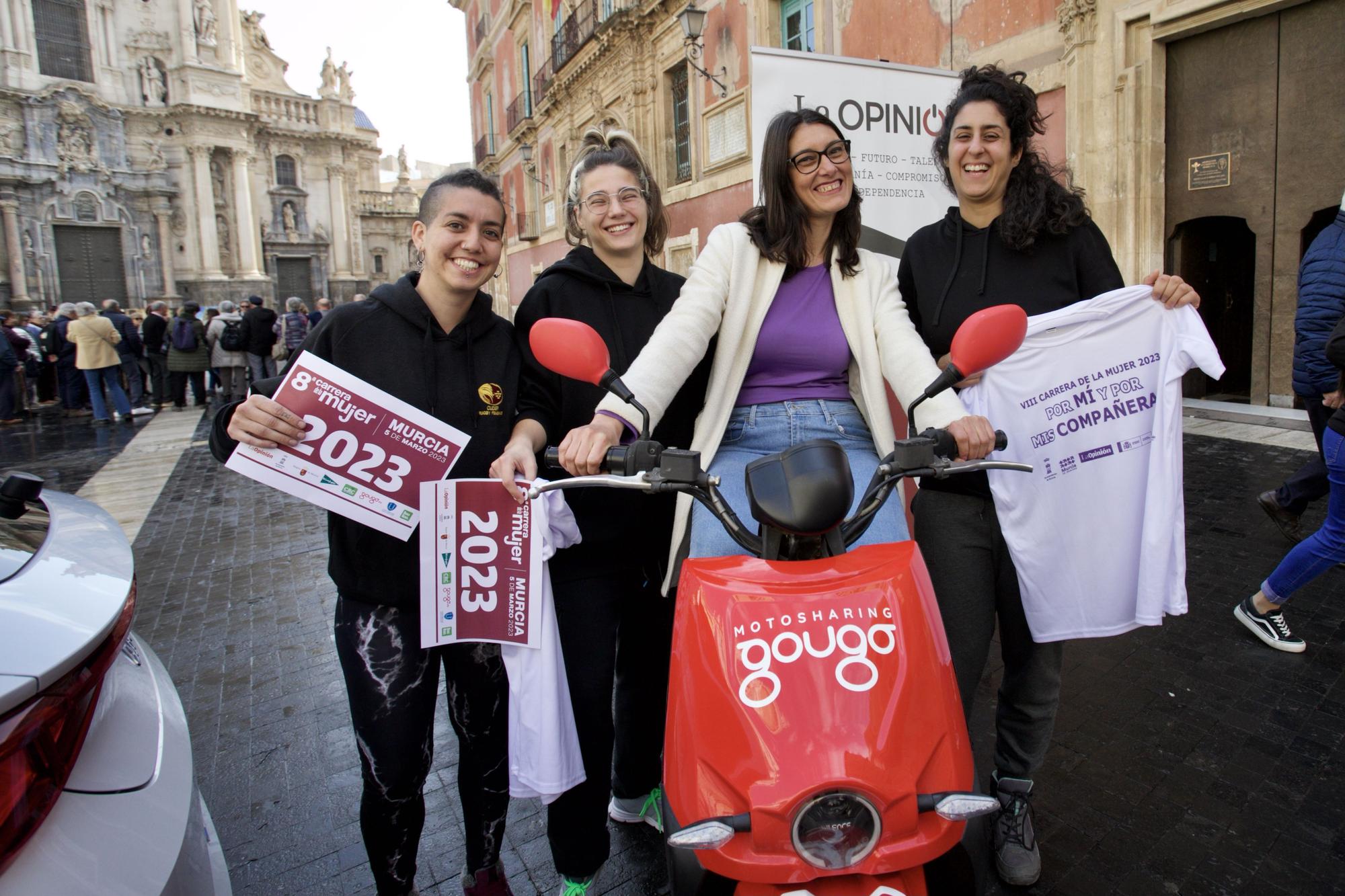 Presentación de la Carrera de la Mujer en Murcia 2023