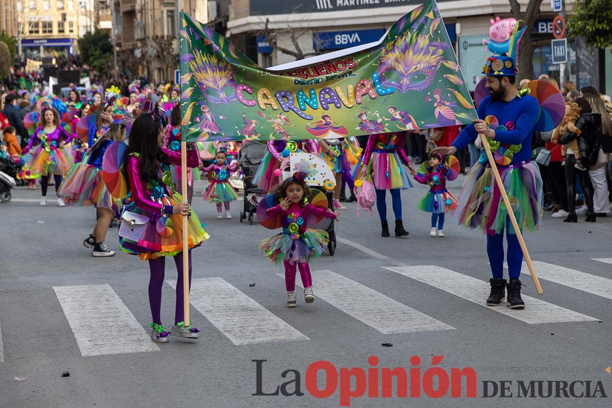 Los niños toman las calles de Cehegín en su desfile de Carnaval