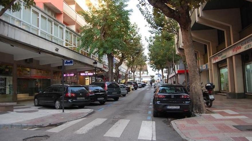 Vista general de la calle Víctor Gómez de la Serna.