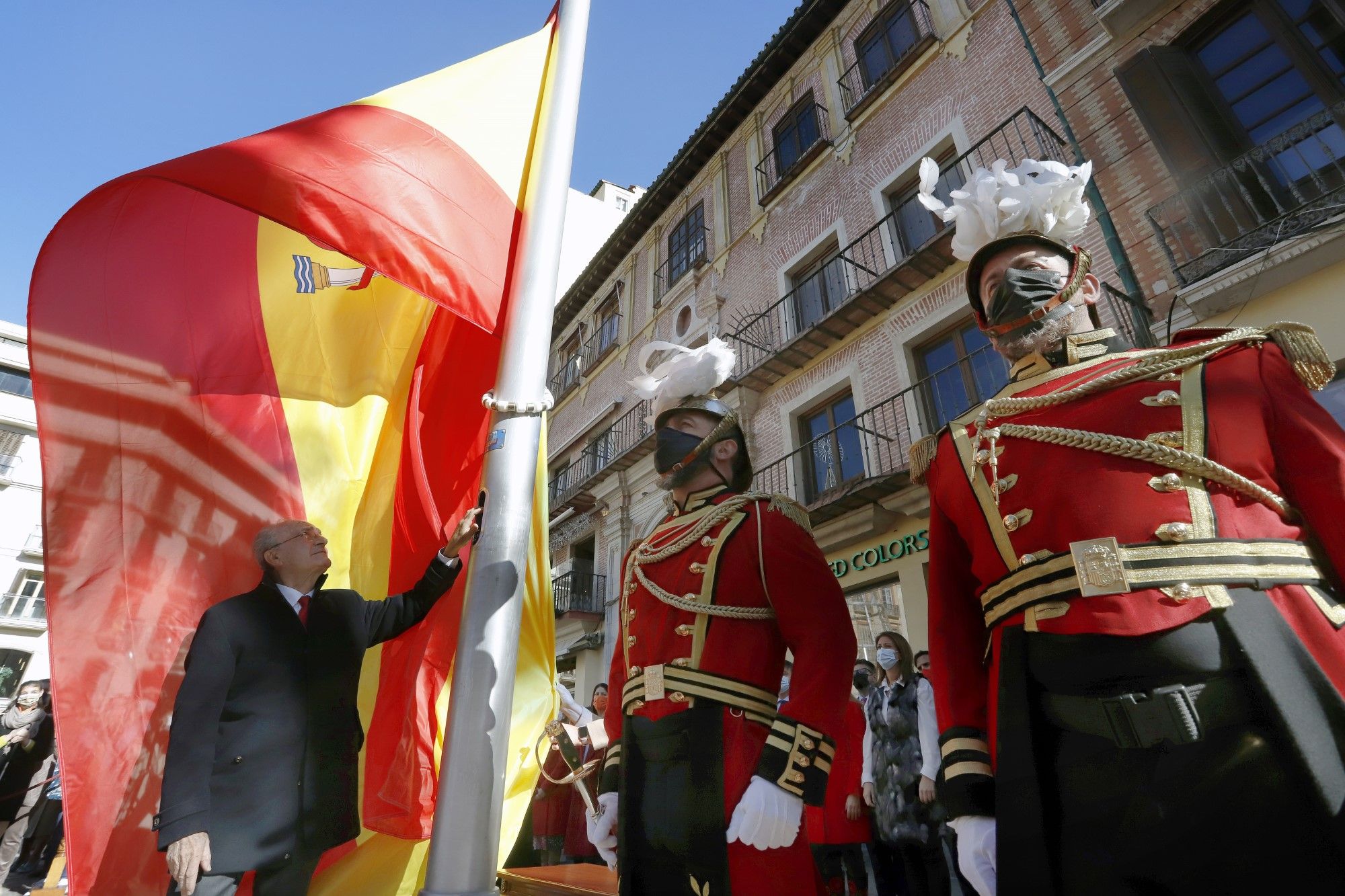 Acto por el Día de la Constitución en Málaga