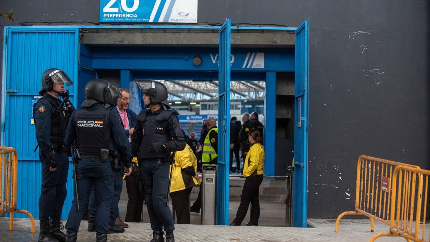 El SUP, ante los destrozos de ultras del Málaga en A Coruña: &quot;Esto ha pasado porque solo había seis policías en la calle&quot;