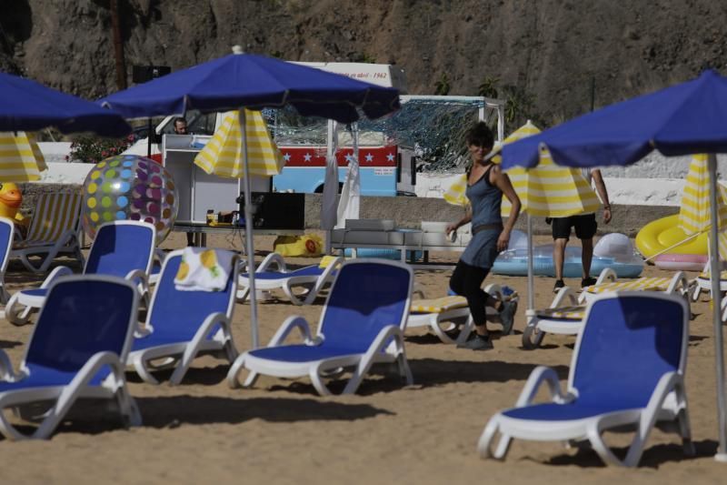 'Sky Rojo' rueda escenas en Tenerife