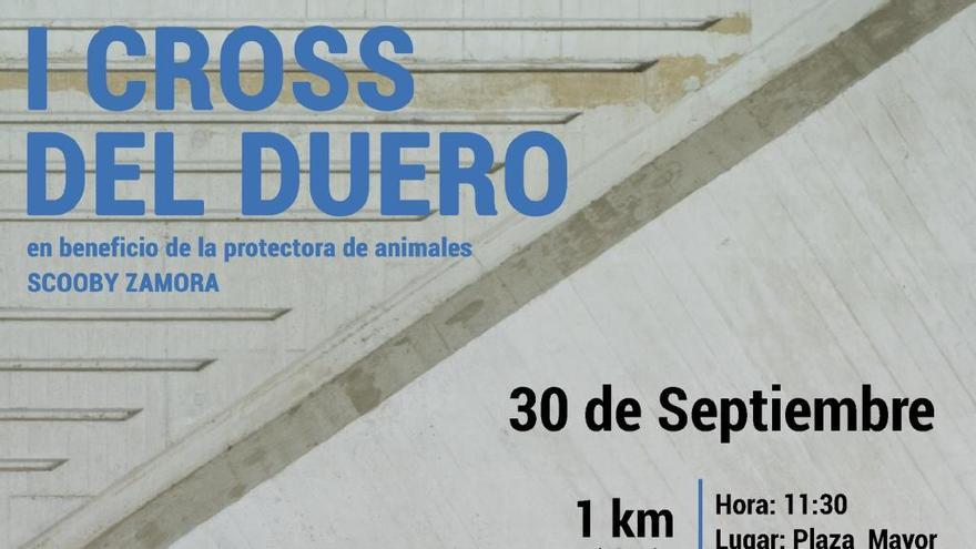 Cartel anunciador del primer Cross del Duero.