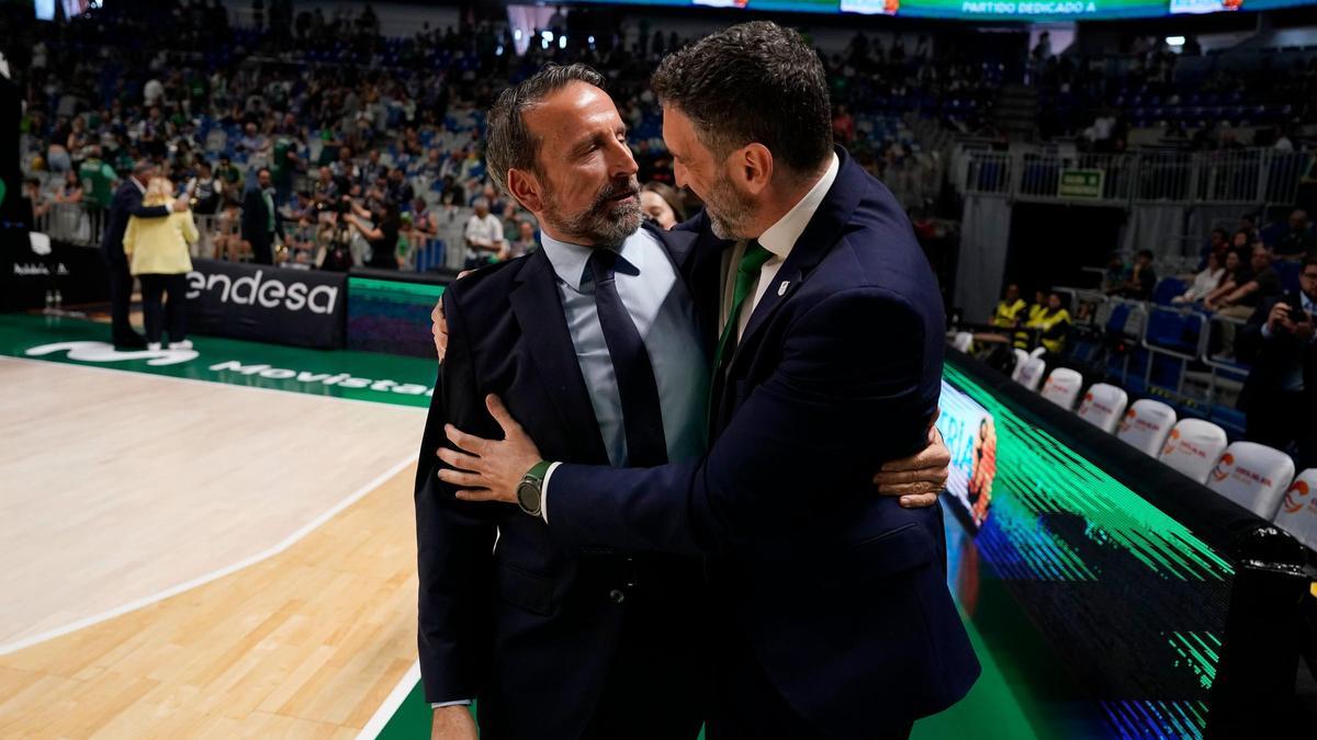 Ibon Navarro y Joan Plaza.