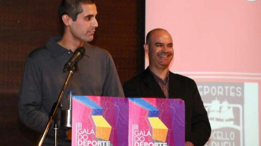Pablo Herbello en la Gala del Deporte de 2011, en la que recibió un homenaje.  // Gonzalo Núñez