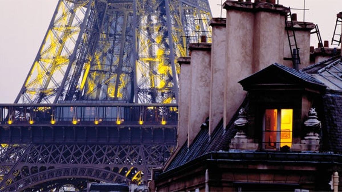 Vista de la Torre Eiffel.